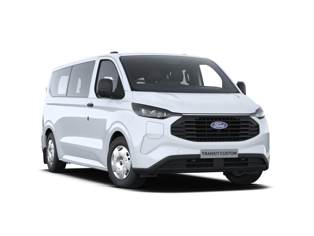 Ford Transit Custom 340 L2 Petrol Fwd 2.5 PHEV 232ps H1 Kombi Trend 9 Seater Auto